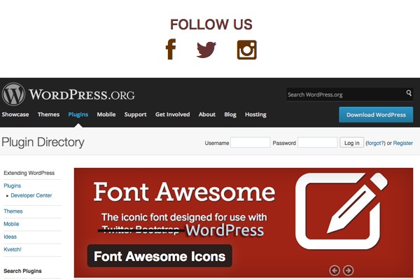 メモ：WordPressプラグイン Font Awesome Icons