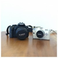 Canon EOS Kiss XとPetanxQ